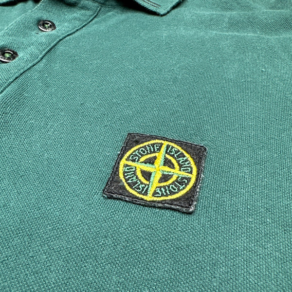 Stone Island 2010 Green Polo Shirt
