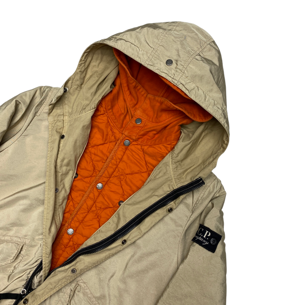 CP Company Nylon Shimmer Fishtail Parka Jacket