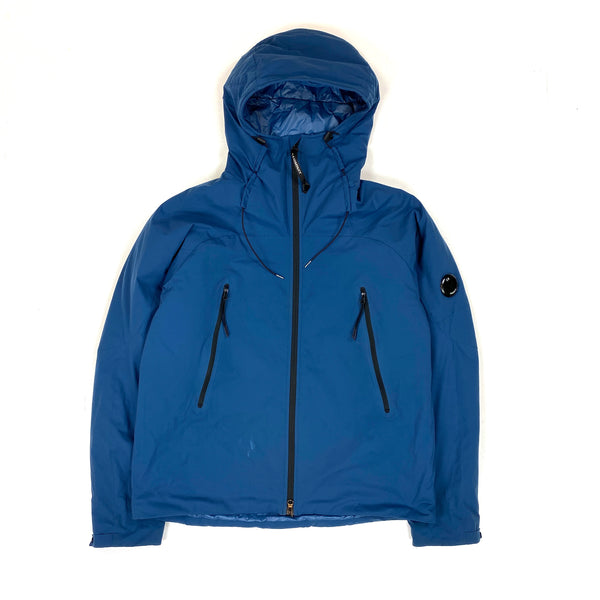 CP Company Blue Hooded Pro Tek Primaloft Jacket