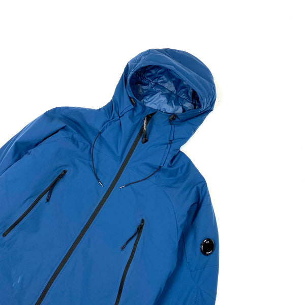 CP Company Blue Hooded Pro Tek Primaloft Jacket