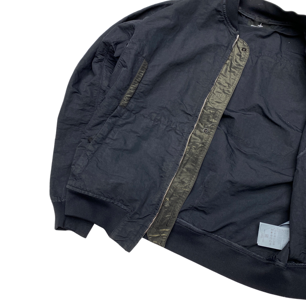 Stone Island 2018 Shadow Project Naslan Garment Dyed Bomber Jacket