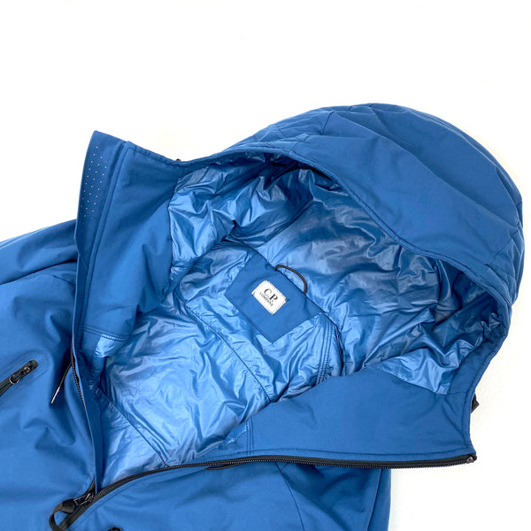CP Company Blue Hooded Pro Tek Primaloft Jacket