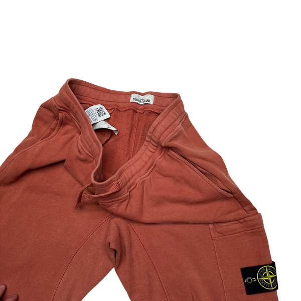 Stone Island 2019 Terracotta Cotton Jogging Bottoms