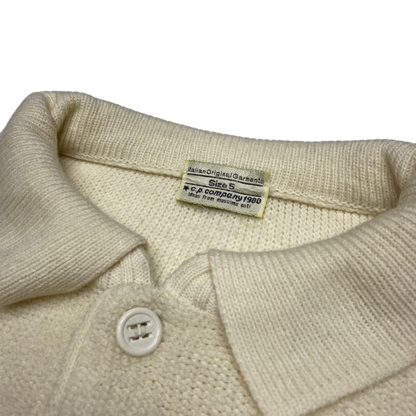 CP Company Cream 80's Vintage Pullover Knit