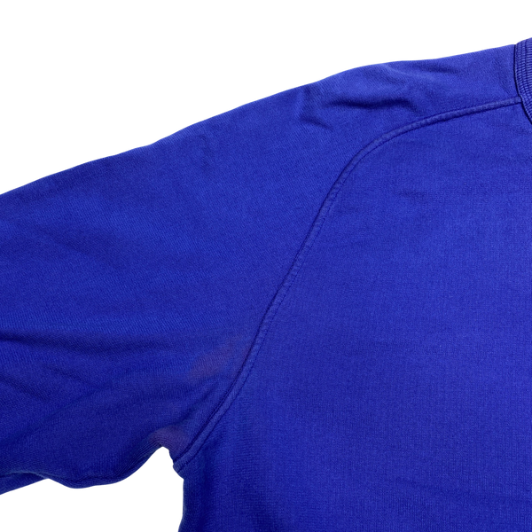 Stone Island 2015 Blue Cotton Crewneck Sweatshirt