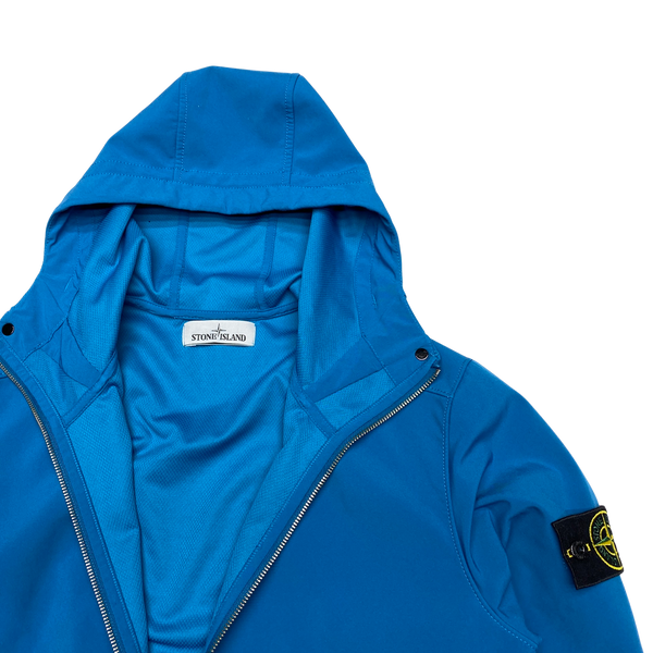 Stone Island 2018 Light Blue Soft Shell Jacket