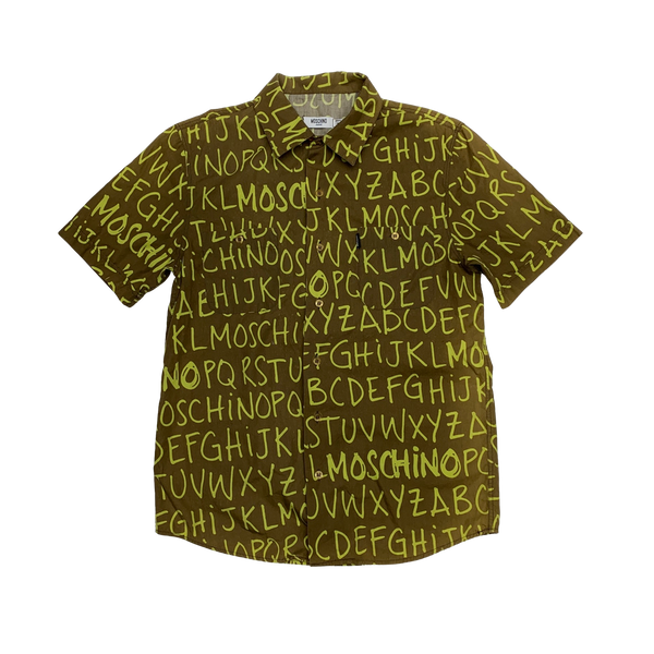 Moschino Alphabet Buttoned Shirt