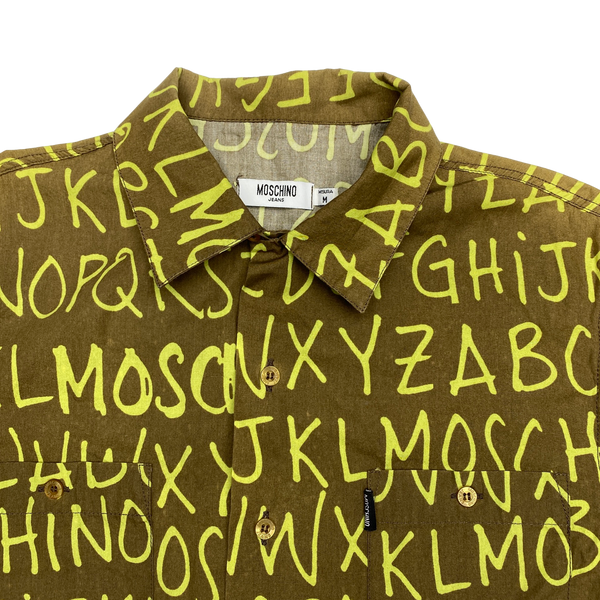 Moschino Alphabet Buttoned Shirt