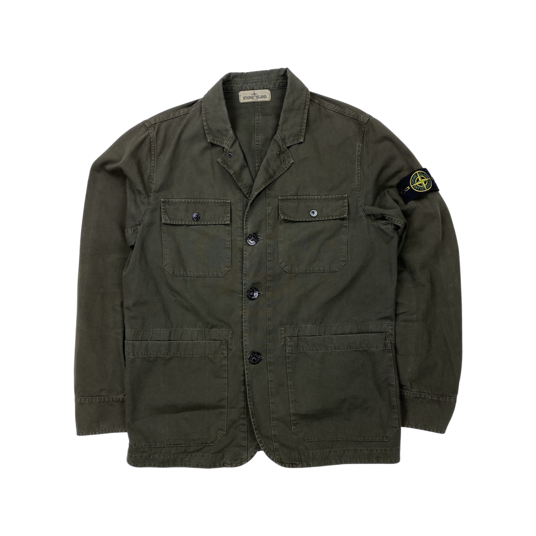 Stone island army jacket top
