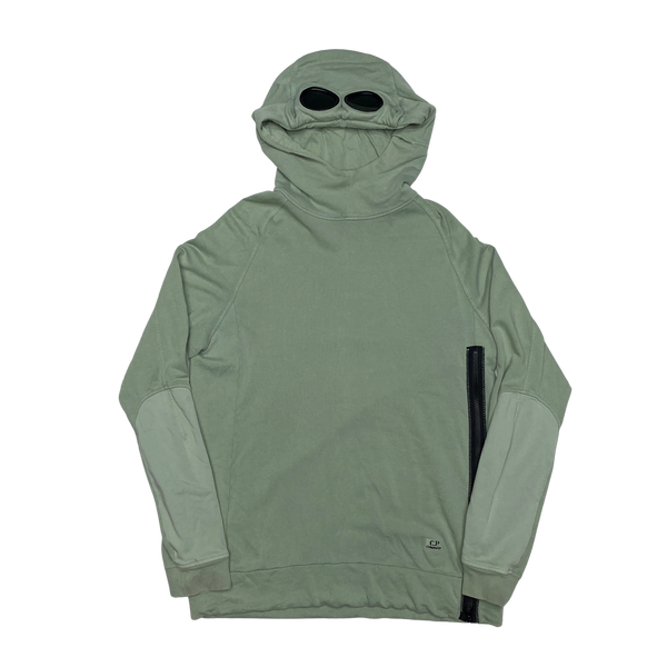 CP Company Green Pullover Goggle Jumper Mat s Island