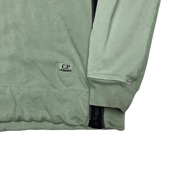 CP Company Green Pullover Goggle Jumper