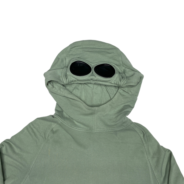 CP Company Green Pullover Goggle Jumper