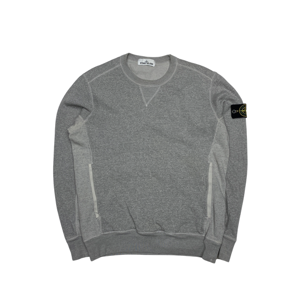Stone Island Two Tone Grey Knit