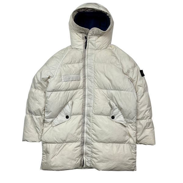 Stone Island 2017 Down Filled Long Puffer Jacket - XL