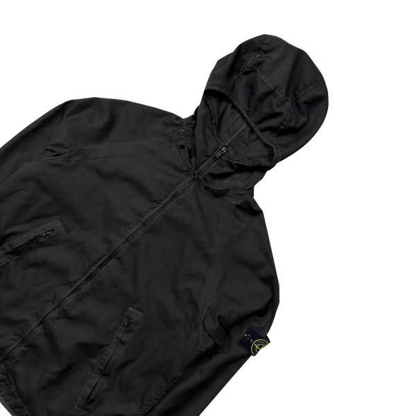 Stone Island Vintage 2003 Dark Grey Paul Harvey Nylon Jacket - Large