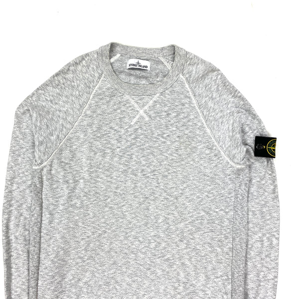 Stone Island Grey Marl 2018 Crewneck Sweatshirt