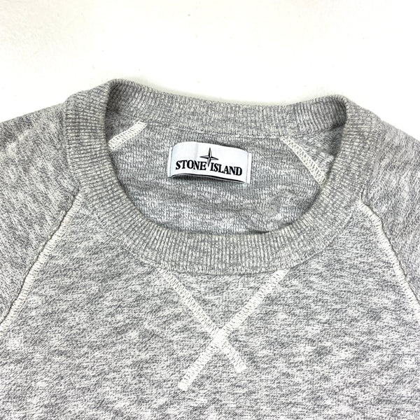 Stone Island Grey Marl 2018 Crewneck Sweatshirt
