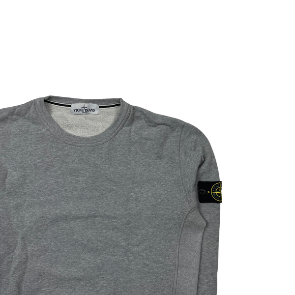 Stone Island 2013 Light Grey Cotton Sweatshirt - Large