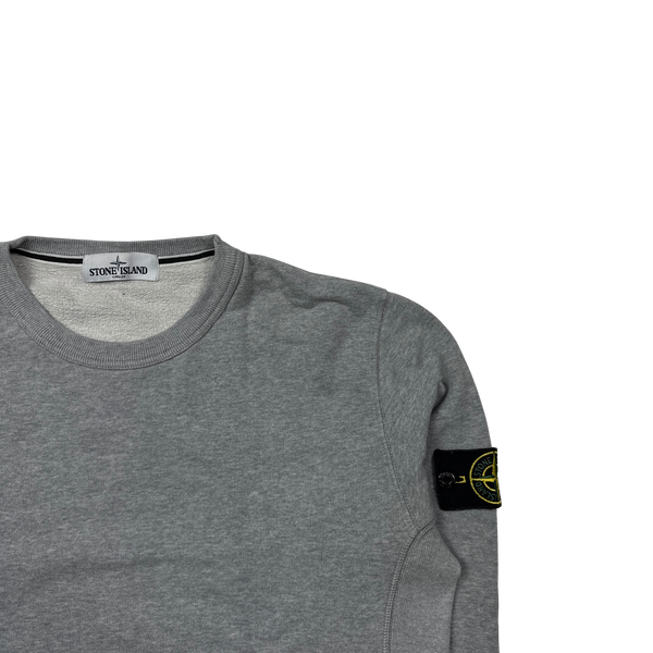Stone Island 2013 Light Grey Cotton Sweatshirt - Large