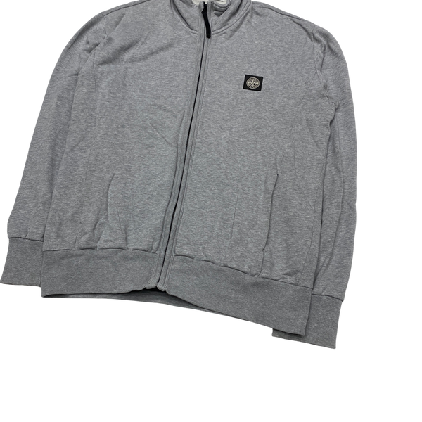Stone Island 2011 Light Grey Zipped Track Top Jumper