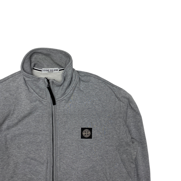 Stone Island 2011 Light Grey Zipped Track Top Jumper