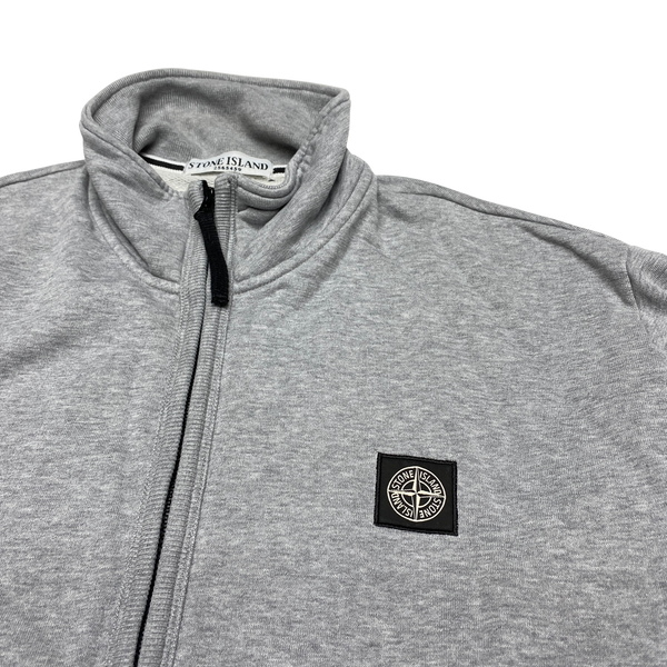 Stone Island 2011 Light Grey Zipped Track Top Jumper