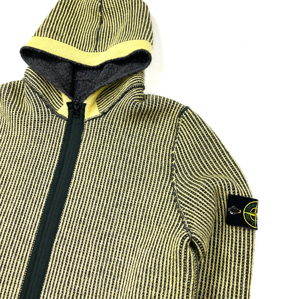 Stone Island Reversible Contrast Knit Hoodie