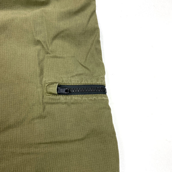 Stone Island Khaki Nylon Blend Cargo Trousers