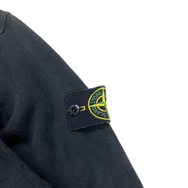 Stone Island 2002 Pullover Navy High Neck Jumper