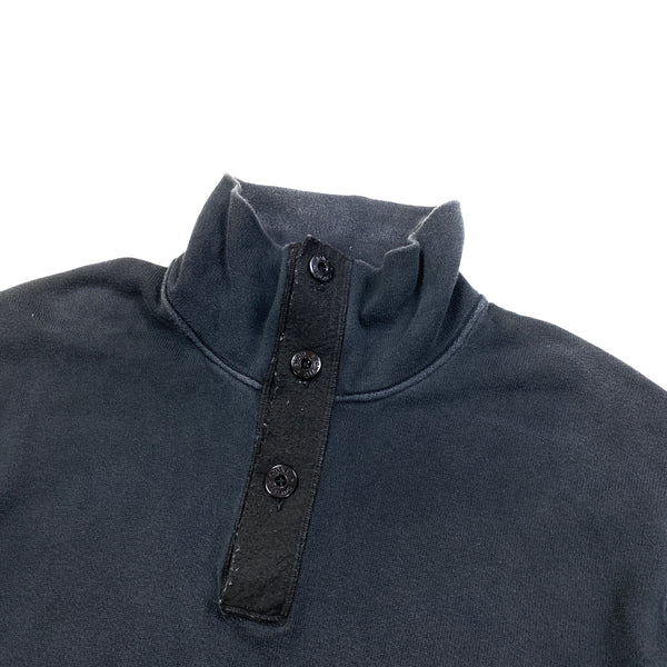Stone Island 2002 Pullover Navy High Neck Jumper