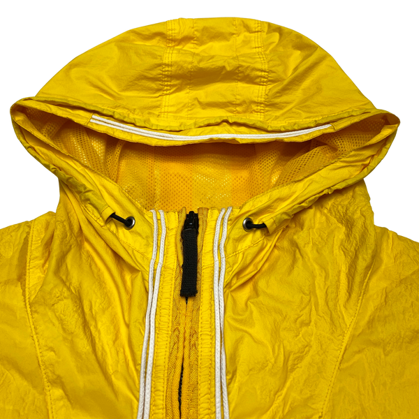 Stone Island 2011 Yellow Membrana TC Hooded Jacket