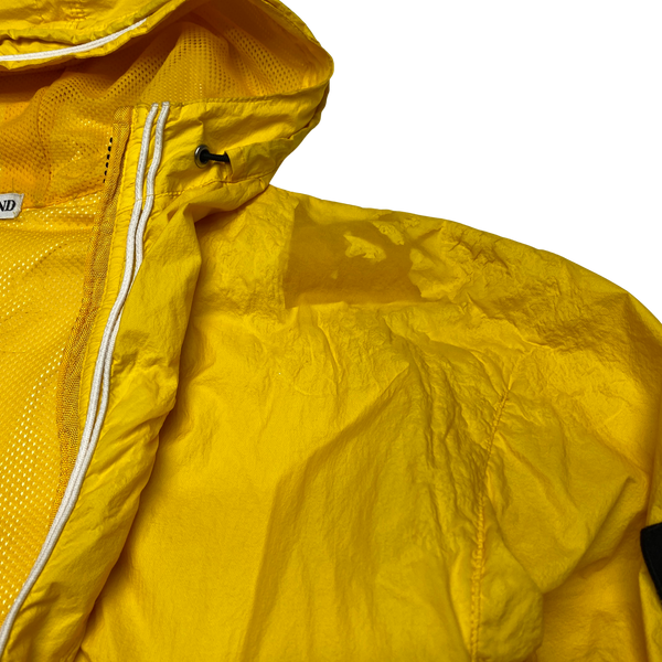 Stone Island 2011 Yellow Membrana TC Hooded Jacket
