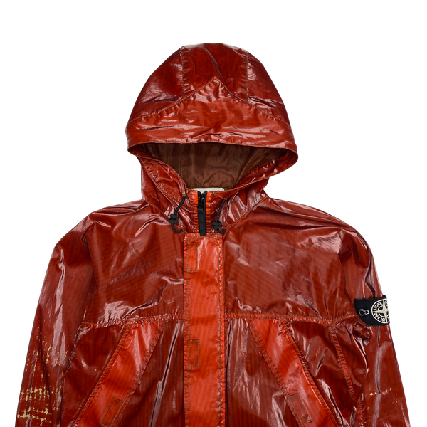 Stone Island Red Prismatica 2012 Hooded Jacket