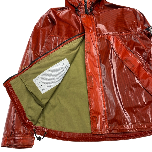 Stone Island Red Prismatica 2012 Hooded Jacket