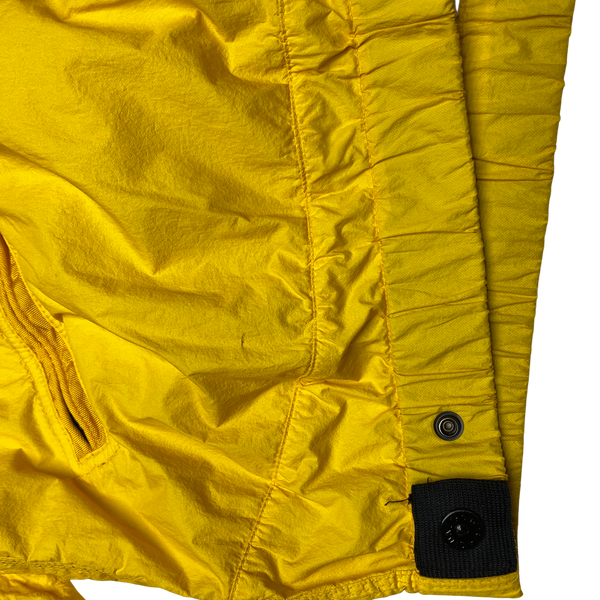 Stone Island 2011 Yellow Membrana TC Hooded Jacket