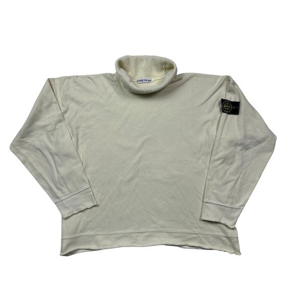 Stone Island Vintage 80's Pullover Cotton Jumper - XL