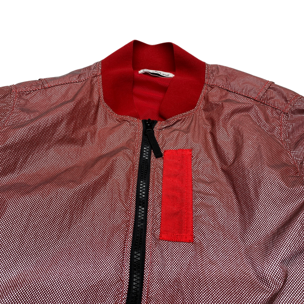 Stone Island Red 2016 Pixel Reflective Jacket