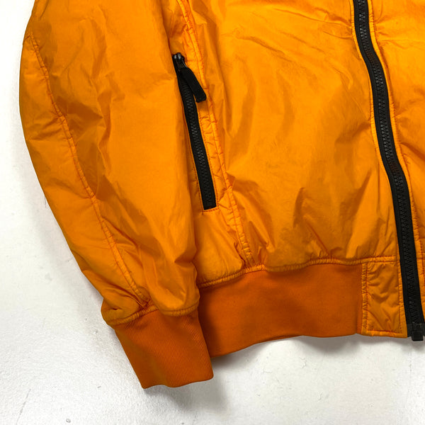 Stone Island Orange Crinkle Reps NY Lined Jacket