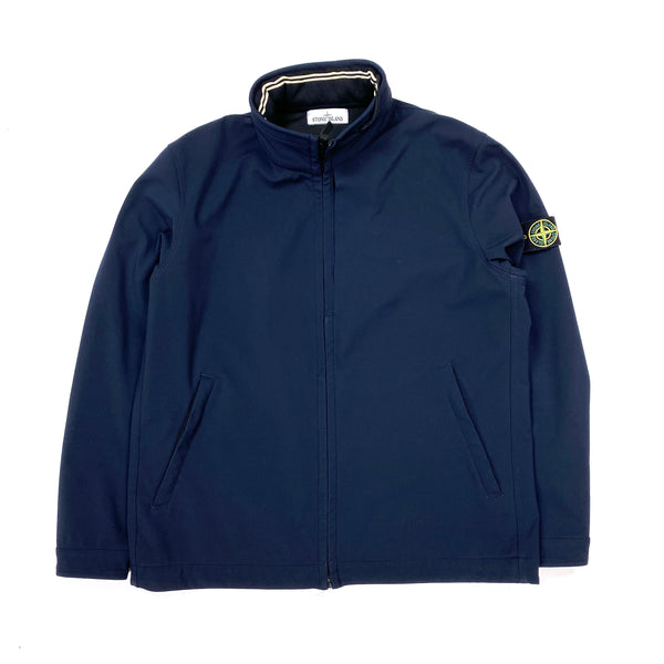Stone Island Navy 2015 Fleece Lined Soft Shell