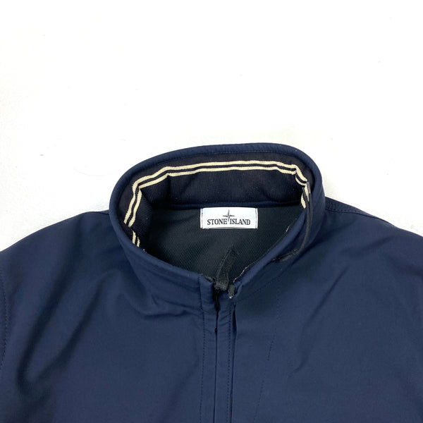 Stone Island Navy 2015 Fleece Lined Soft Shell