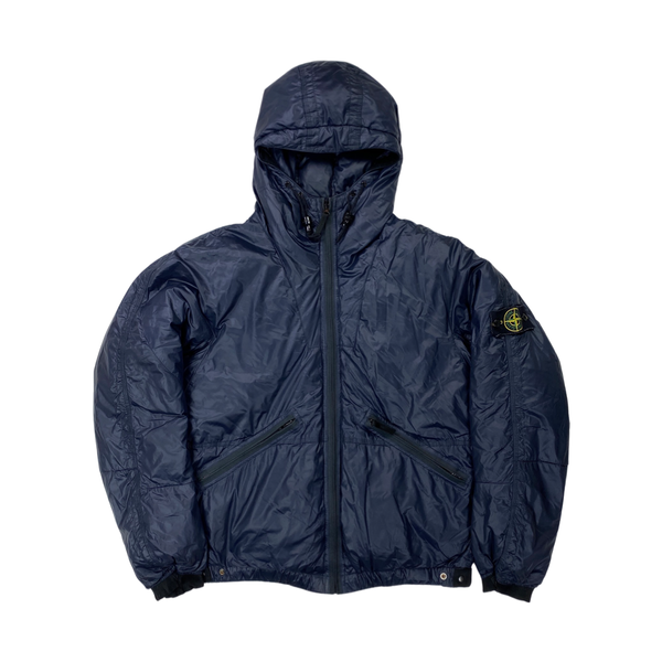 Stone Island Navy Down Filled Puffer Jacket