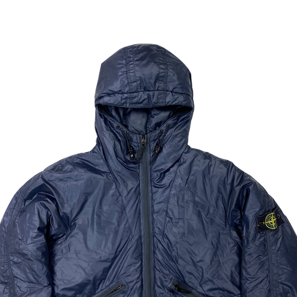 Stone Island Navy Down Filled Puffer Jacket