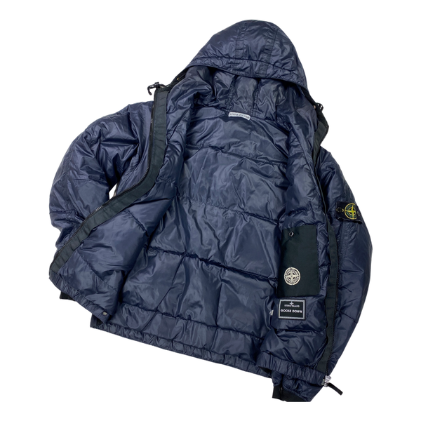 Stone Island Navy Down Filled Puffer Jacket