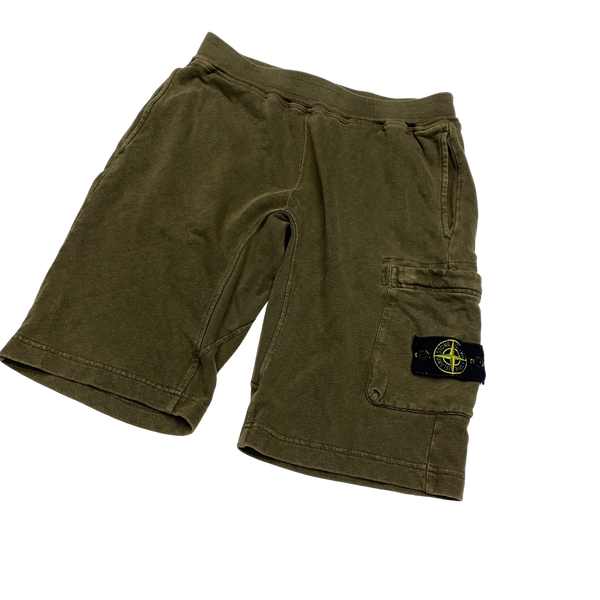 Stone Island 2017 Khaki Cotton Shorts