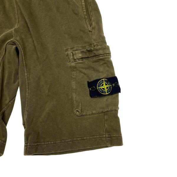 Stone Island 2017 Khaki Cotton Shorts