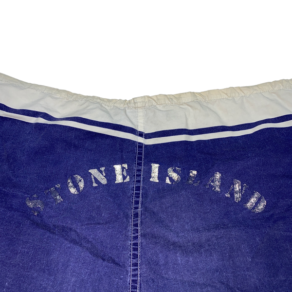 Stone Island 80's Lifesaver Reflective Swim Shorts Vintage