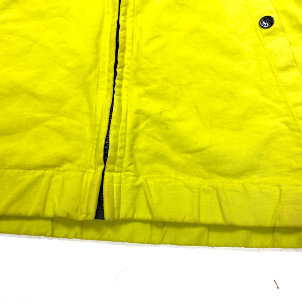 Stone Island Lime Green Vintage 2003 Cotton Jacket