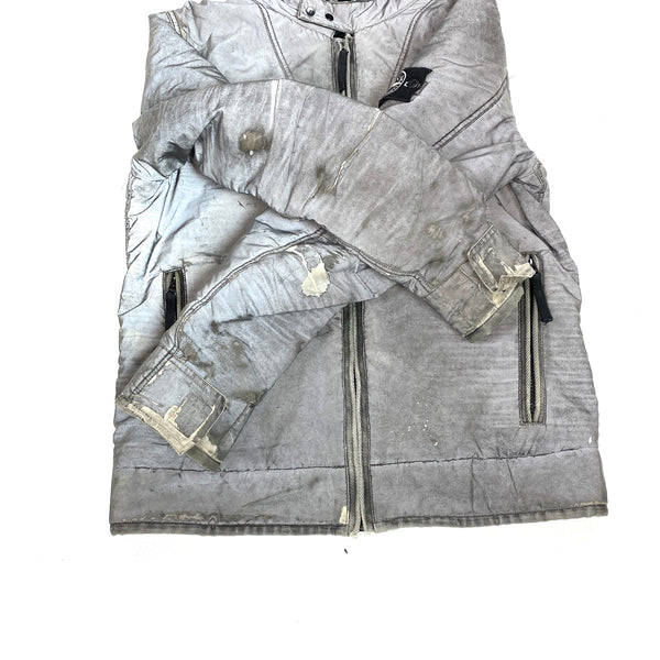 Stone Island 2011 Liquid Reflective Fleece Lined Jacket