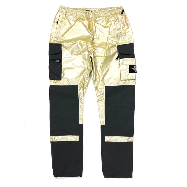 Stone Island Iridescent Reflective Cargo Trousers