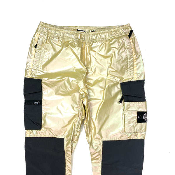 Stone Island Iridescent Reflective Cargo Trousers